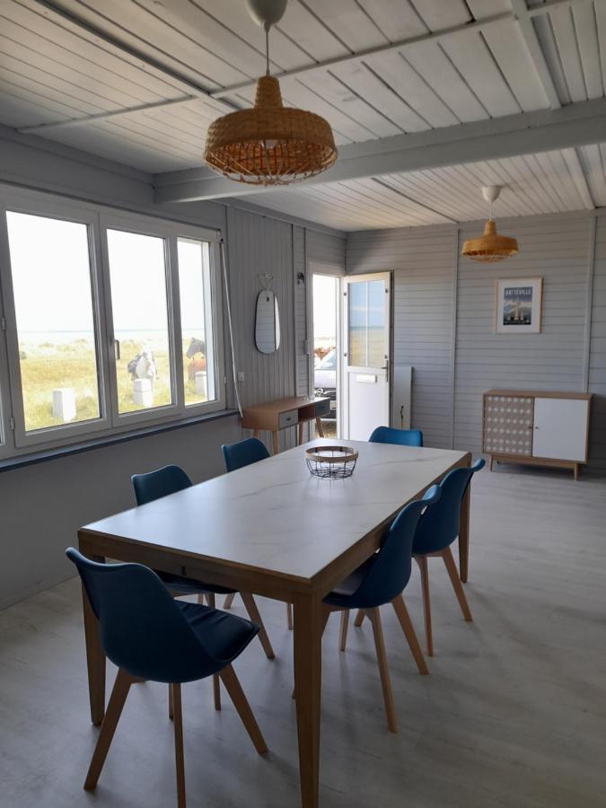 Maison Les Pieds Dans La Mer Quineville ภายนอก รูปภาพ